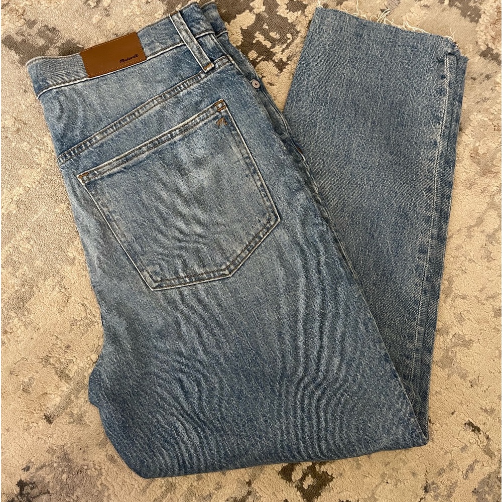 Madewell Perfect Vintage Crop High Waist Jean - size 31 NWT